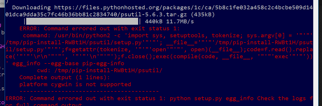 Pywin32. Pip install psutil. Psutil.