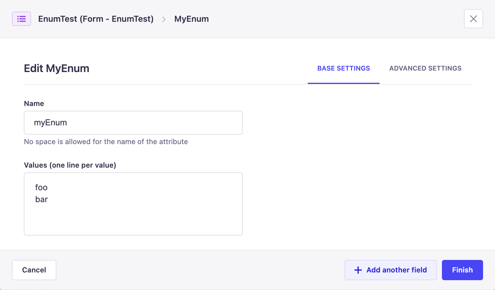 Can't use new values set on an already existing enum · Issue #12735 ...