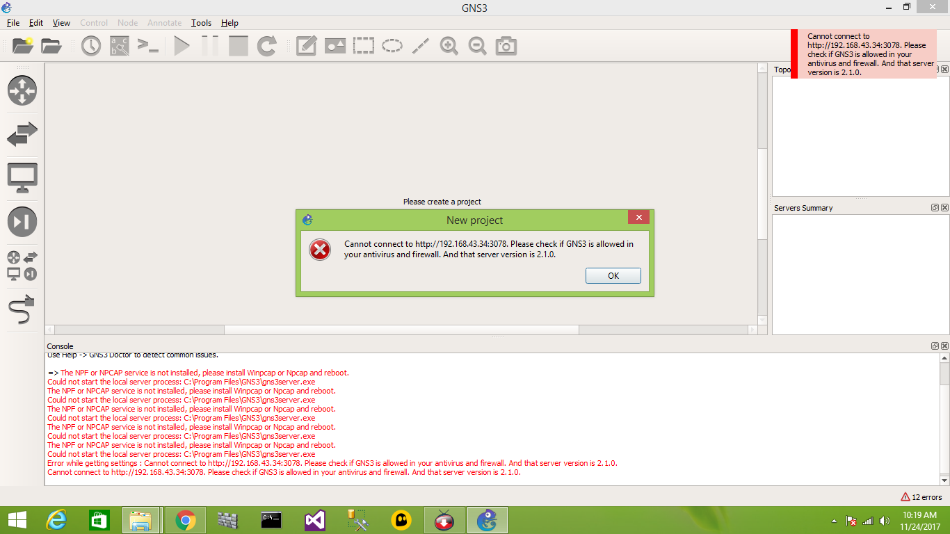 gns3server error · Issue #2346 · GNS3/gns3-gui · GitHub