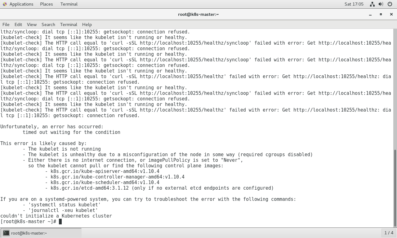 Kubernetes Error · Issue #65174 · kubernetes/kubernetes · GitHub