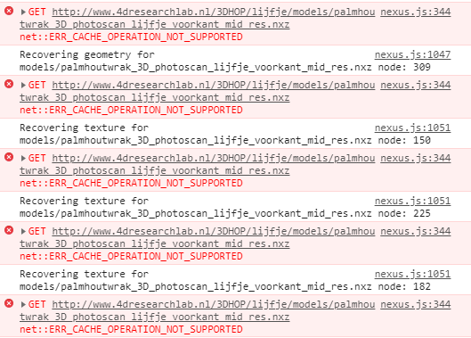 3DHOP freezes · Issue #19 · cnr-isti-vclab/3DHOP · GitHub