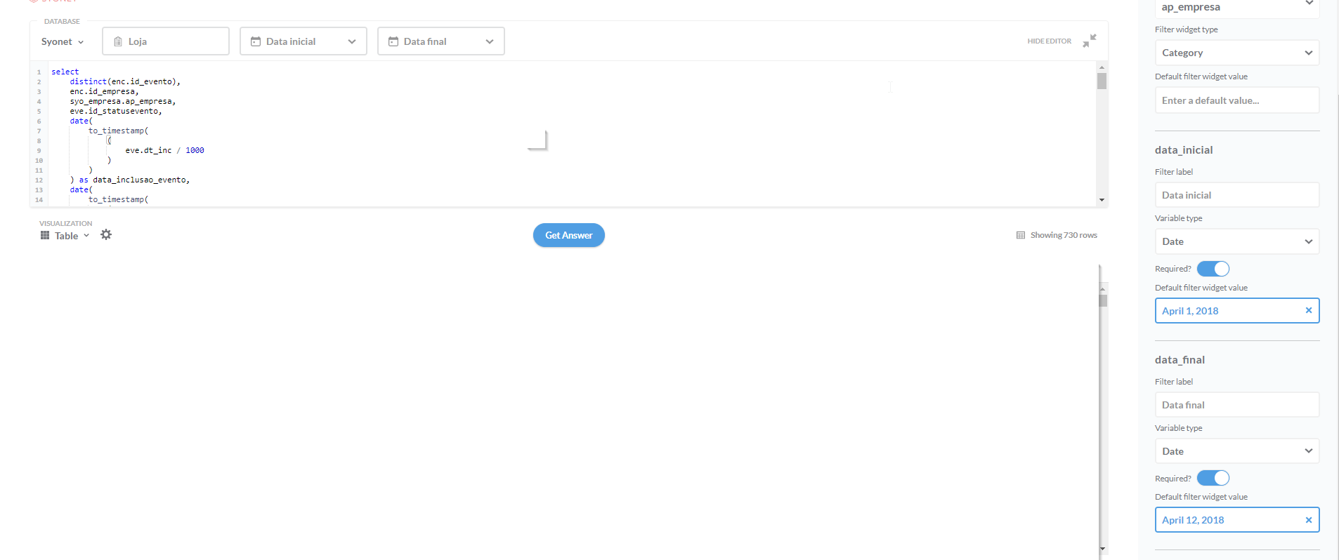 Public questions with filters showing error message · Issue #7338 ...