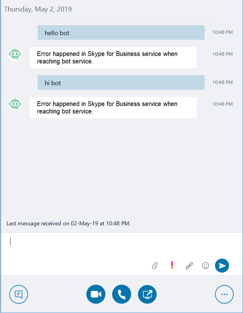 Bot not answering in Skype for Business · Issue #138 · microsoft ...