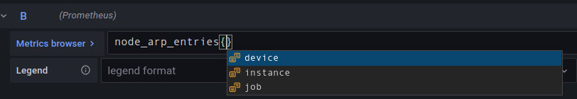 Intellisense not working with partial words · Issue #44522 · grafana ...