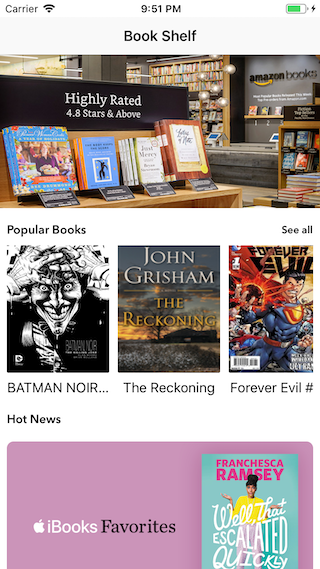 GitHub - yepyaesonetun/Book-Shelf: iOS-CollectionViewSample