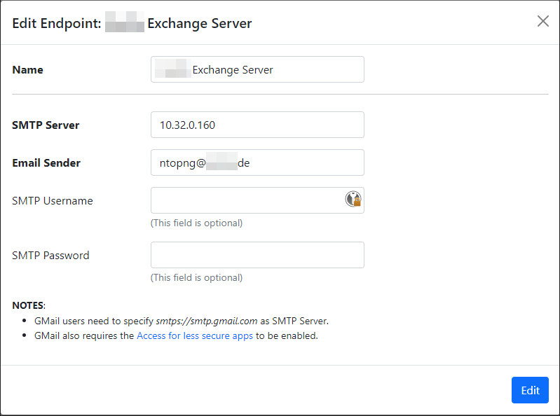 Unable to send alert via SMTP endpoint · Issue #6125 · ntop/ntopng · GitHub