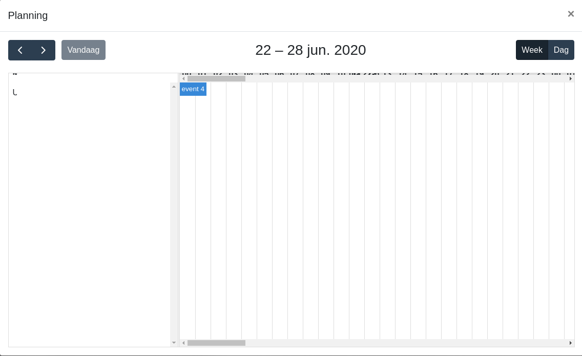 Fullcalendar and bootstrap modal messes up the styling · Issue #5537 ...