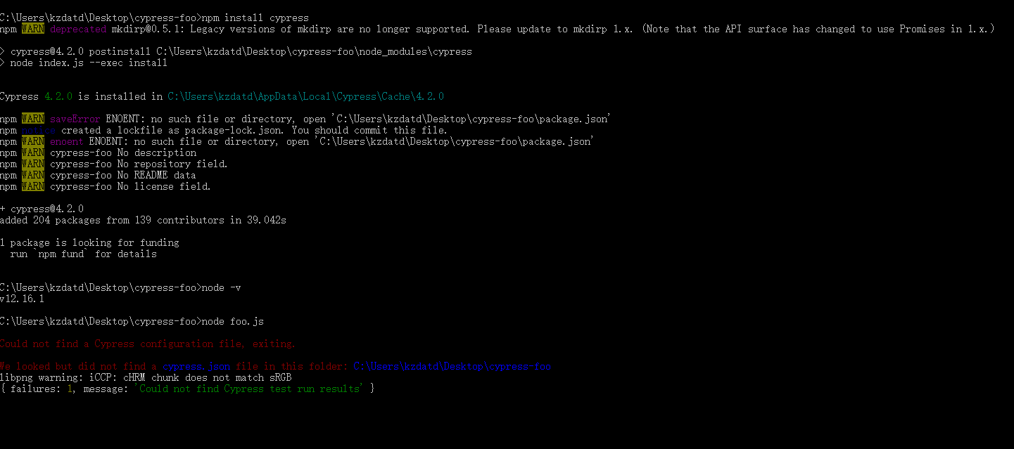 Cypress stuck when run by Module API `cypress.run()` on Windows ...
