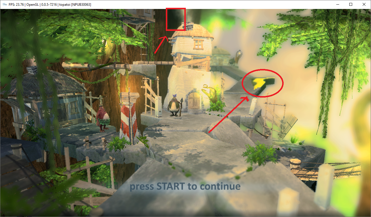 topatoi with bug openGL