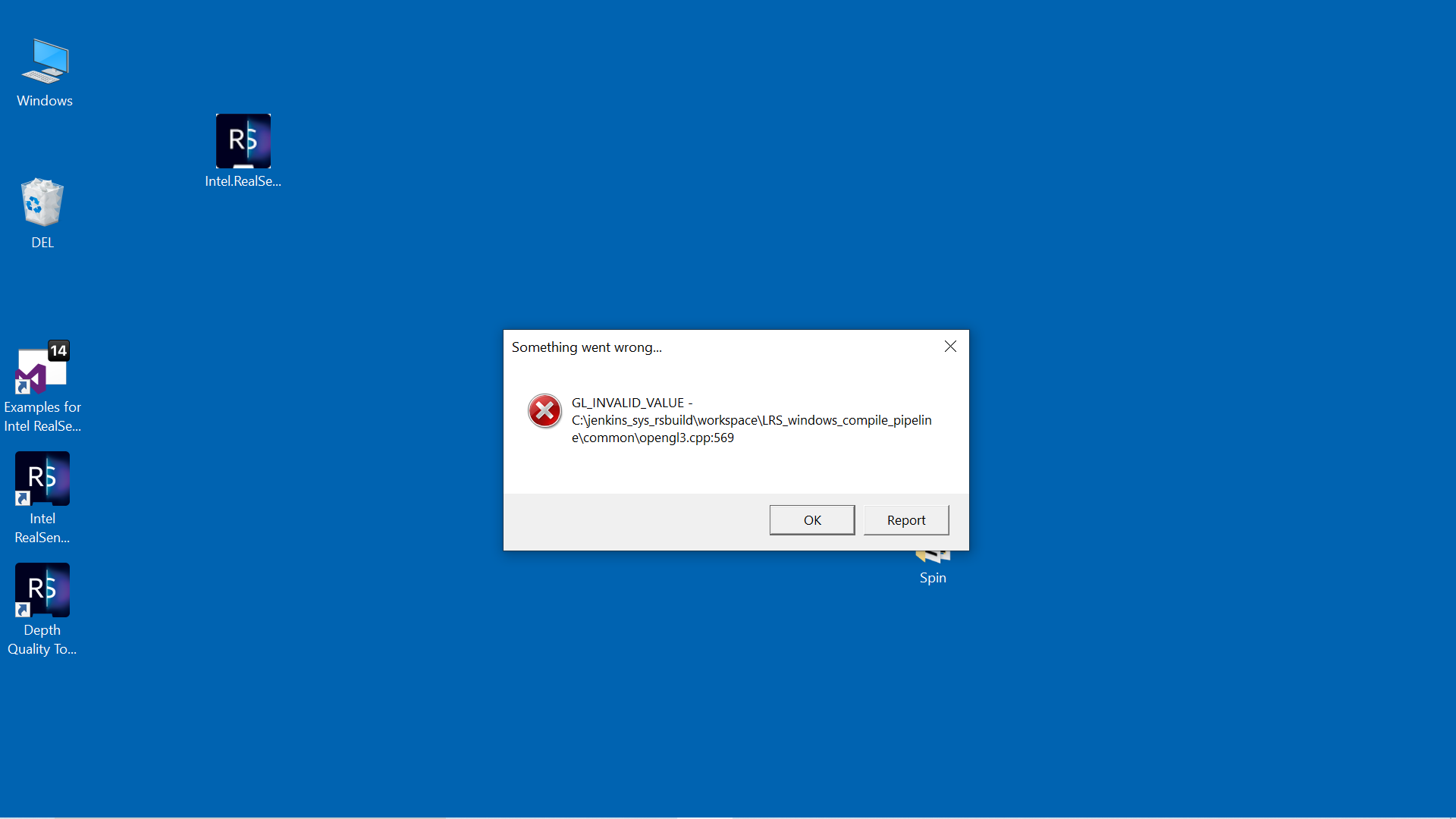 Access Violation · Issue #10053 · IntelRealSense/librealsense · GitHub