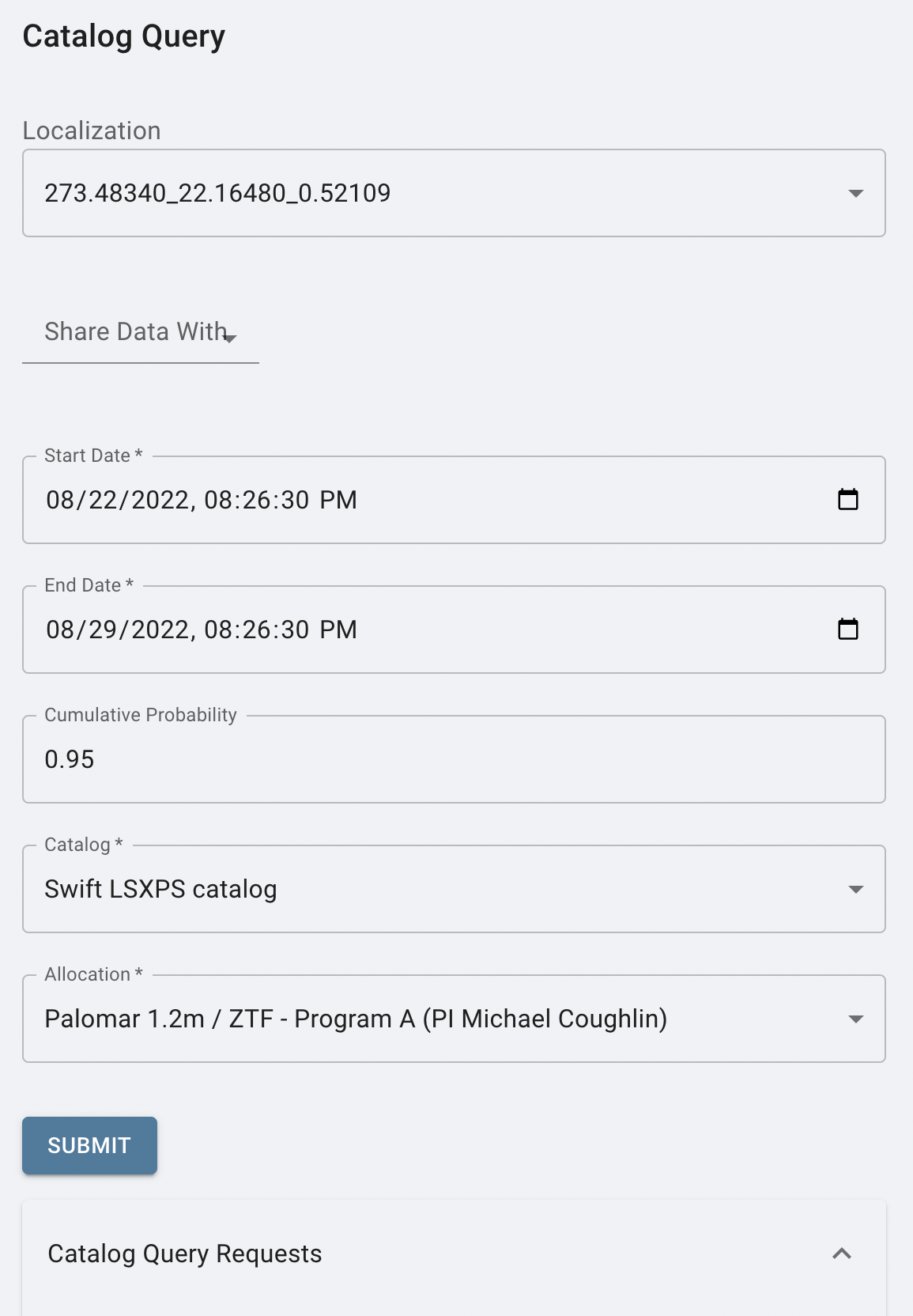 Add catalog query interface by mcoughlin · Pull Request 3459