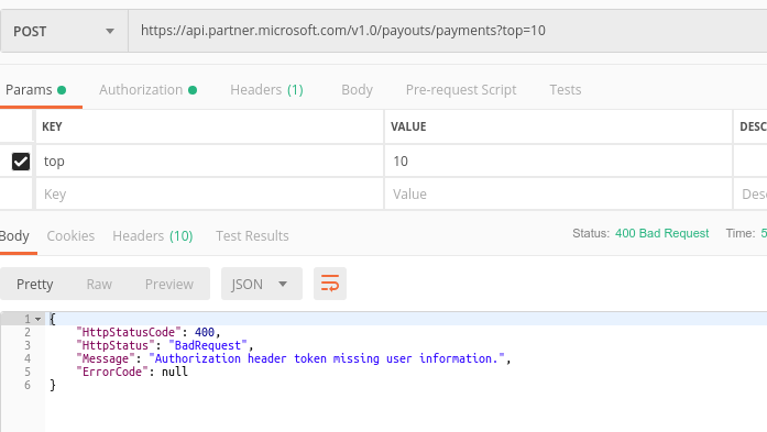Authorization header token missing user information · Issue #10 ...