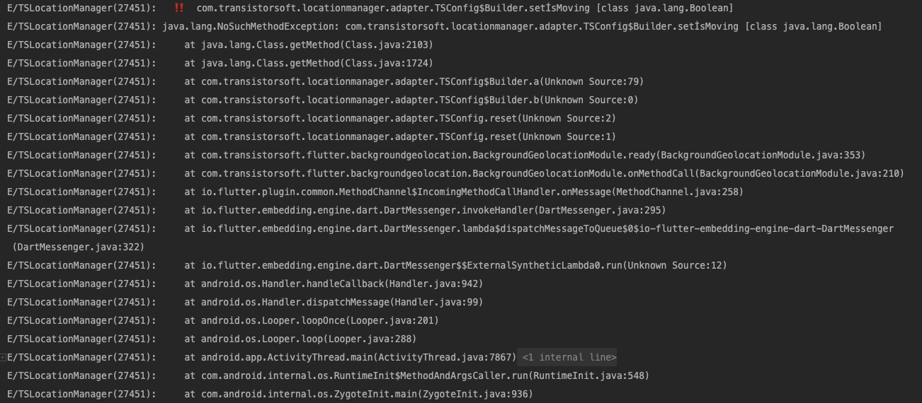 [Bug] java.lang.NoSuchMethodException com.transistorsoft.locationmanager.adapter.TSConfig