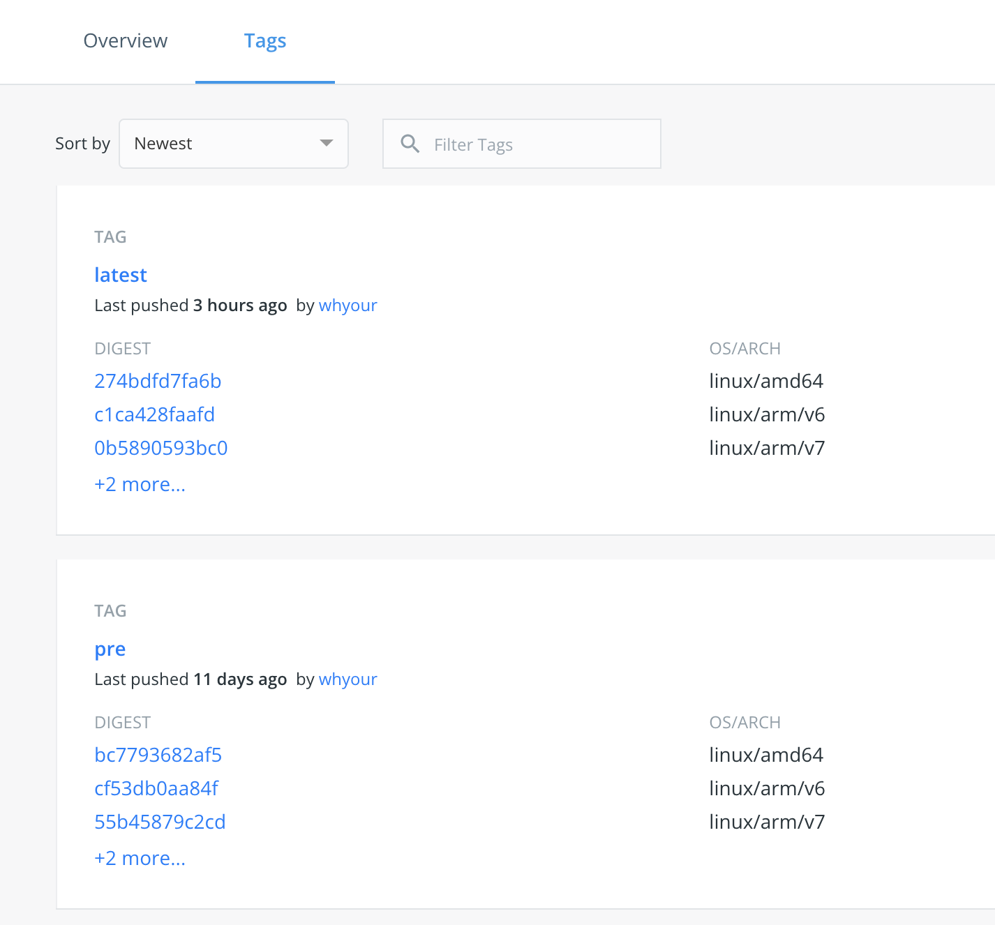 建议把 tag 打开，能让使用者回退到某个正常版本 · Issue #884 · whyour/qinglong · GitHub