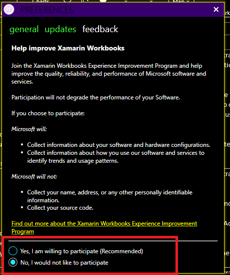 No visual keyboard focus is present around the radio buttons in ...