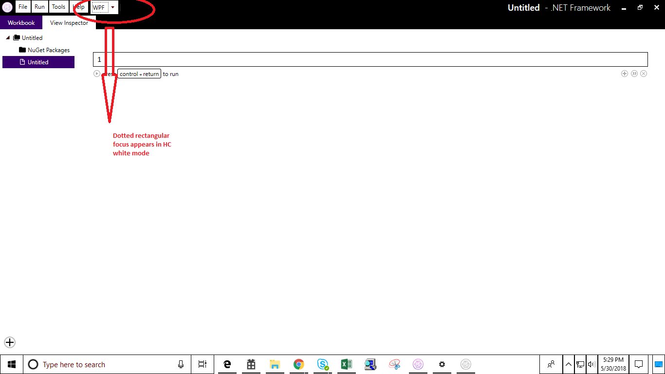 Working Platform dropdown (WPF/Console/IOS/Android) is not getting ...