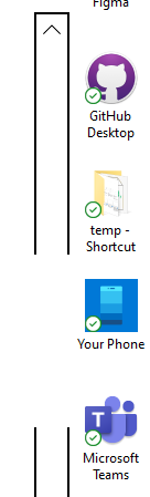 ScrollBar/Indicator not visible when used with Accessibility White ...