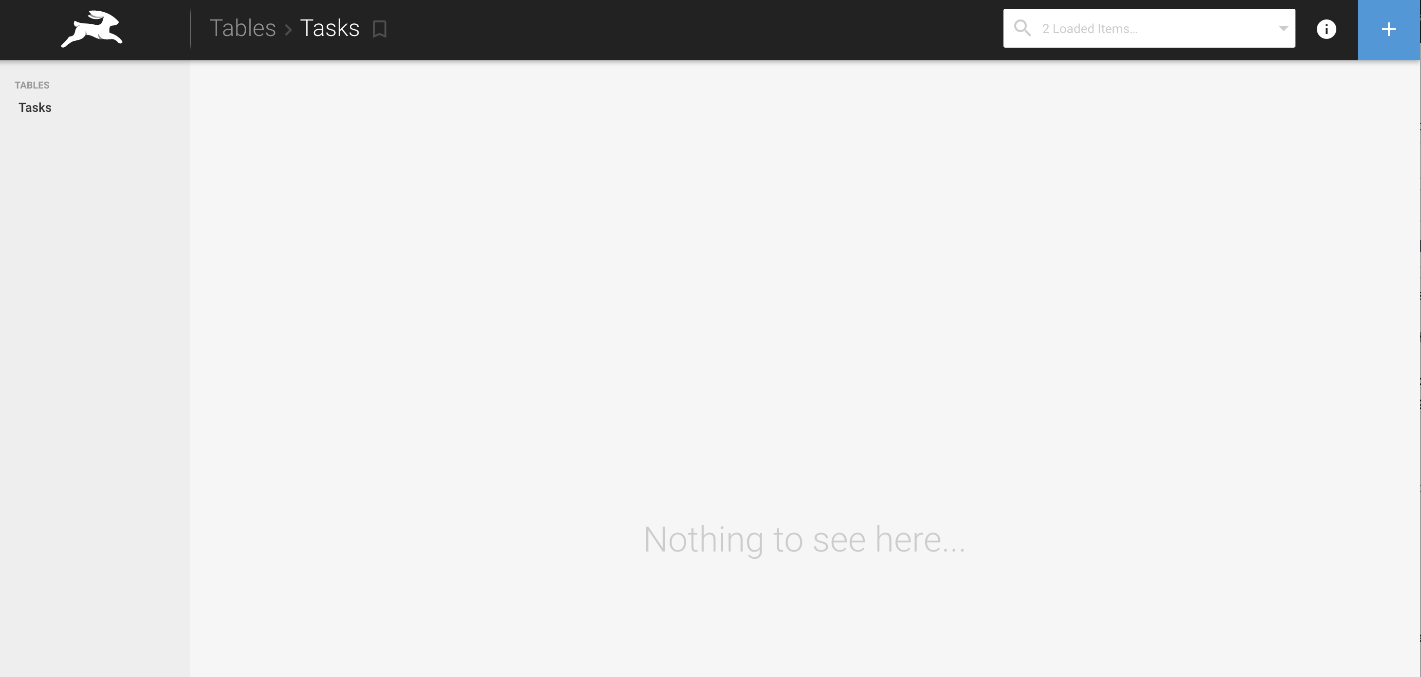 Added items not showing in the table list screen · Issue #2107 ...
