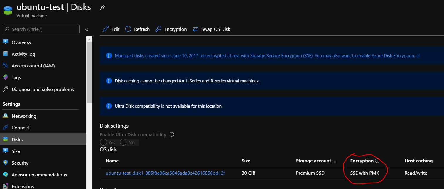 sse with pmk - vm overview