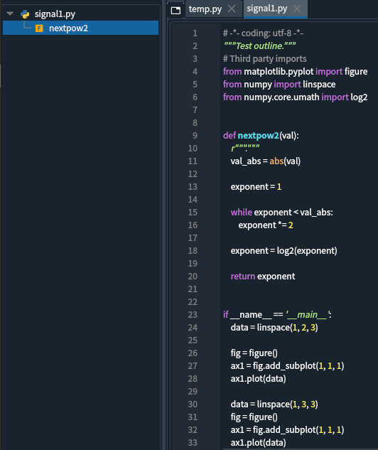 Variable names are displayed in the Outline pane · Issue #13877 ...
