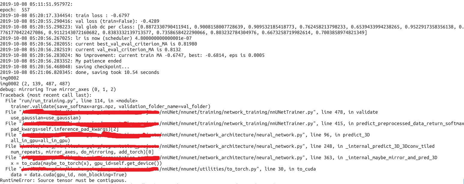 Runtime error and how to start training again from the second fold ...