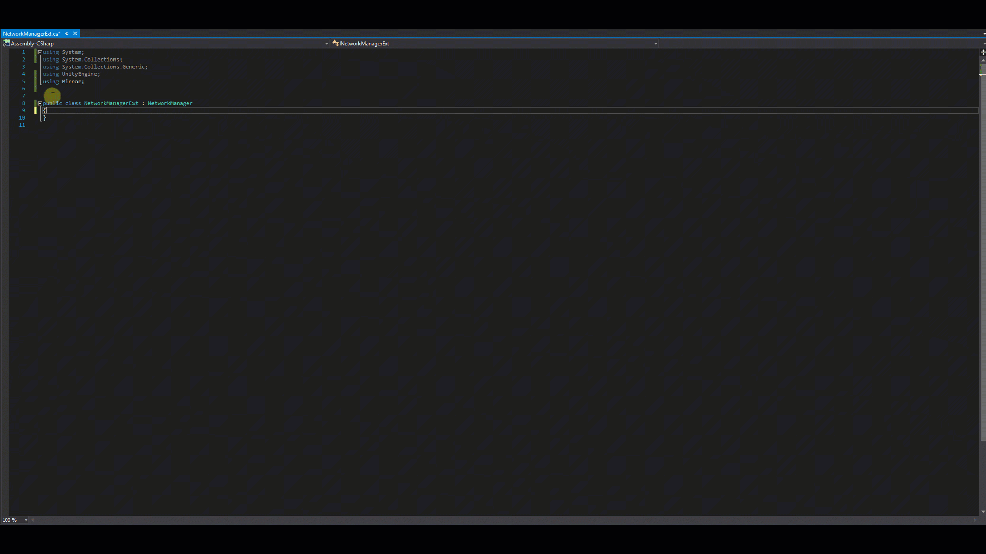 NetworkIdentity is not recognized when using a child of NetworkManager