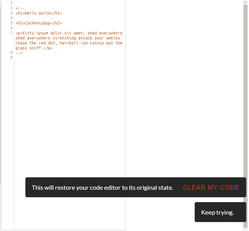 Reset button is not resetting to default code in editor · Issue #16315 ...