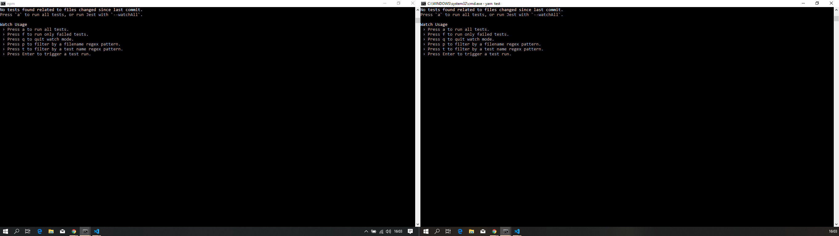 Mix between Yarn and npm · Issue 153 ·