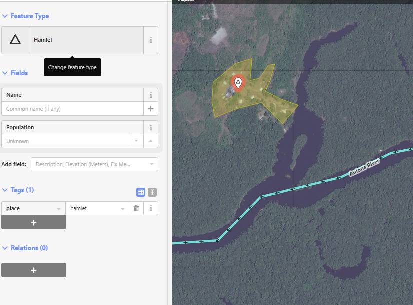 [map style, search] Find a way to represent isolated dwelings or ...