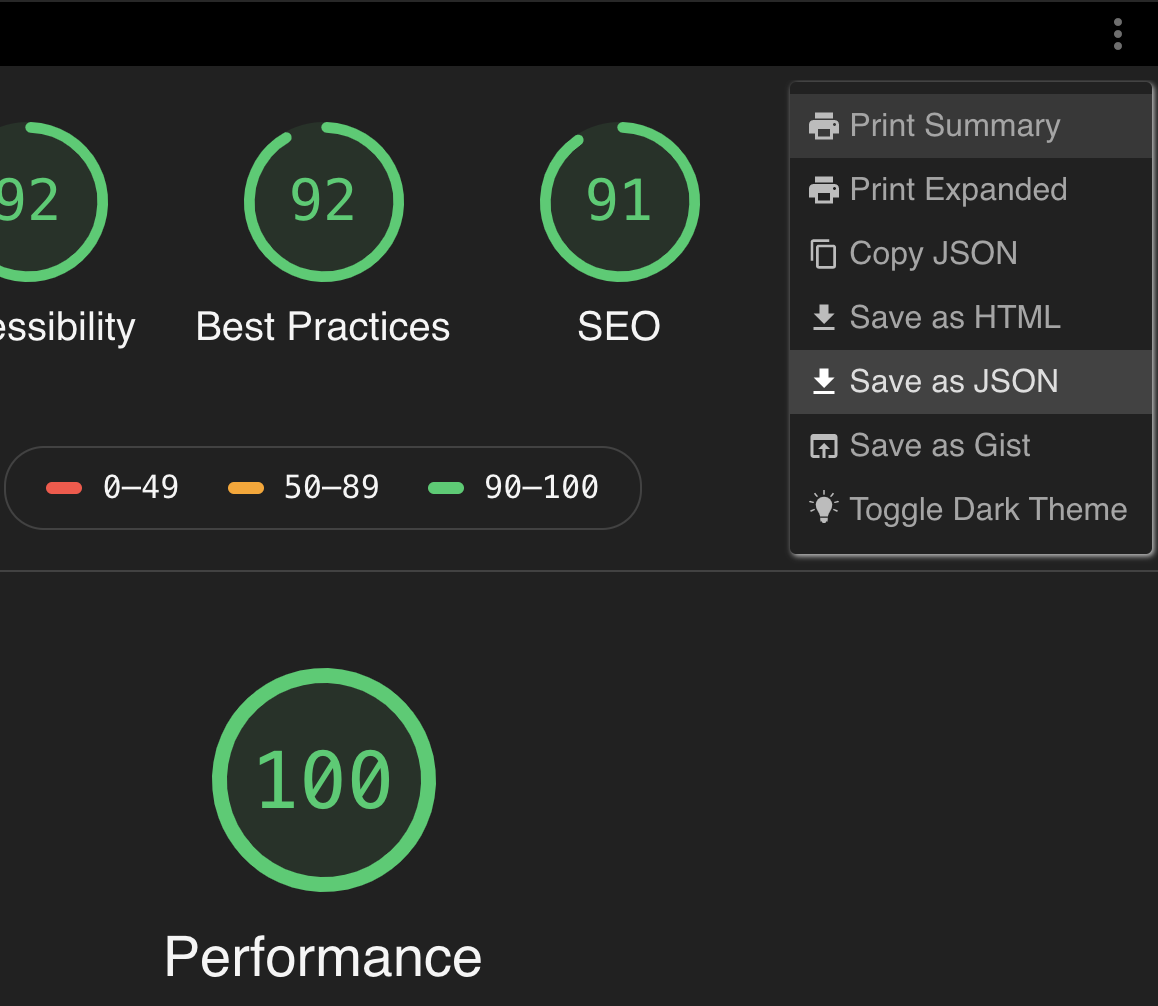 lighthouse report conversion · Issue 11348 · GoogleChrome/lighthouse