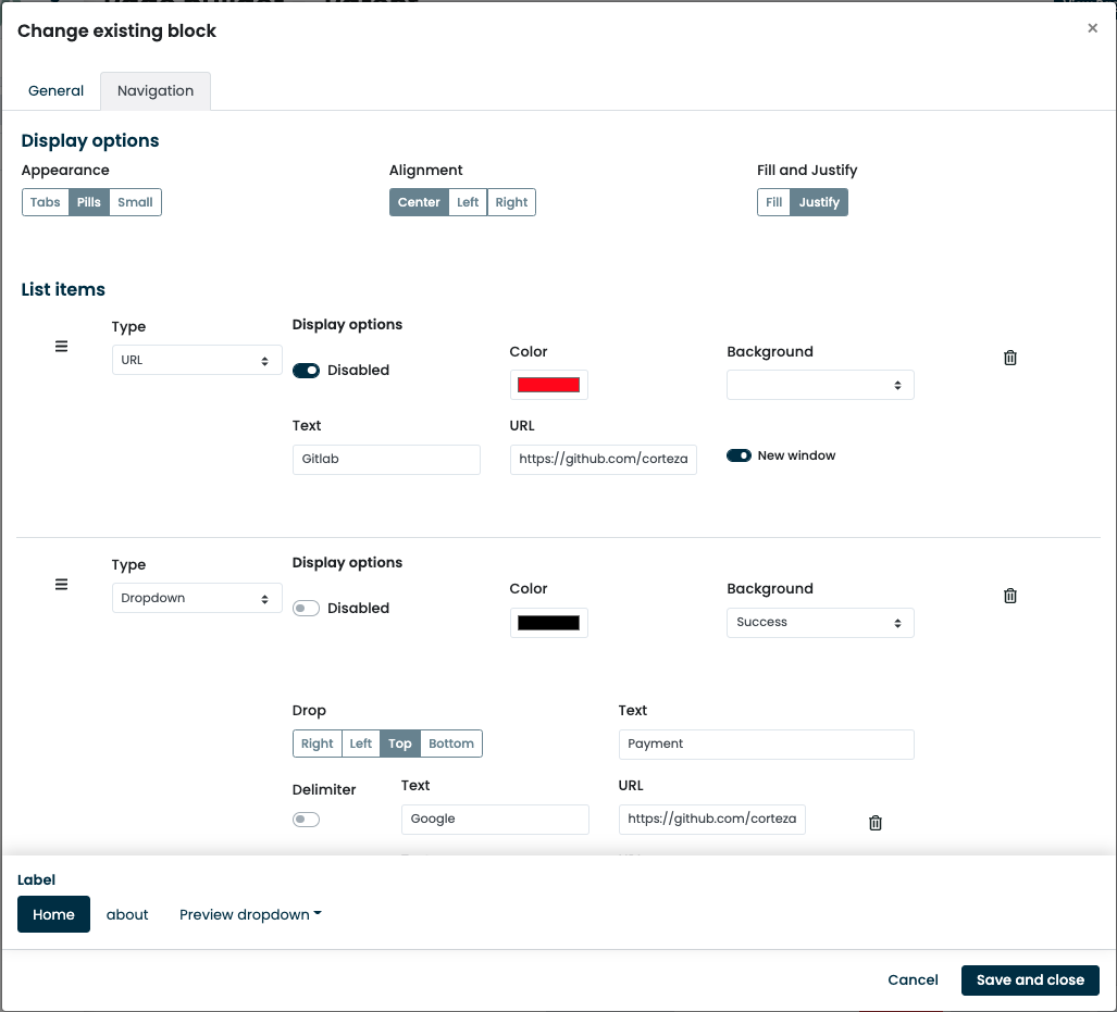 Add support for navigational page block [PlanID:2023.3/11/2.7] · Issue ...