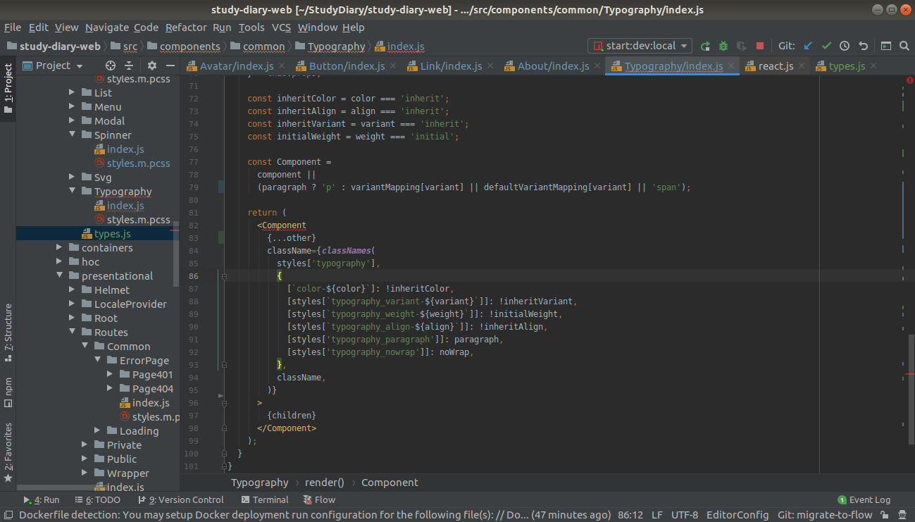why error? Why in React ElementType with AbstractComponent config empty ...