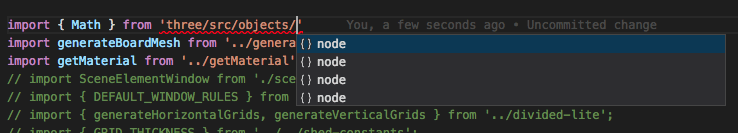 Autocomplete shows node, node, node, node for import · Issue #41864 ...