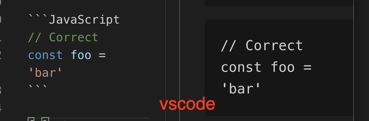 Markdown preview does not show syntax language highlighting of fenced ...