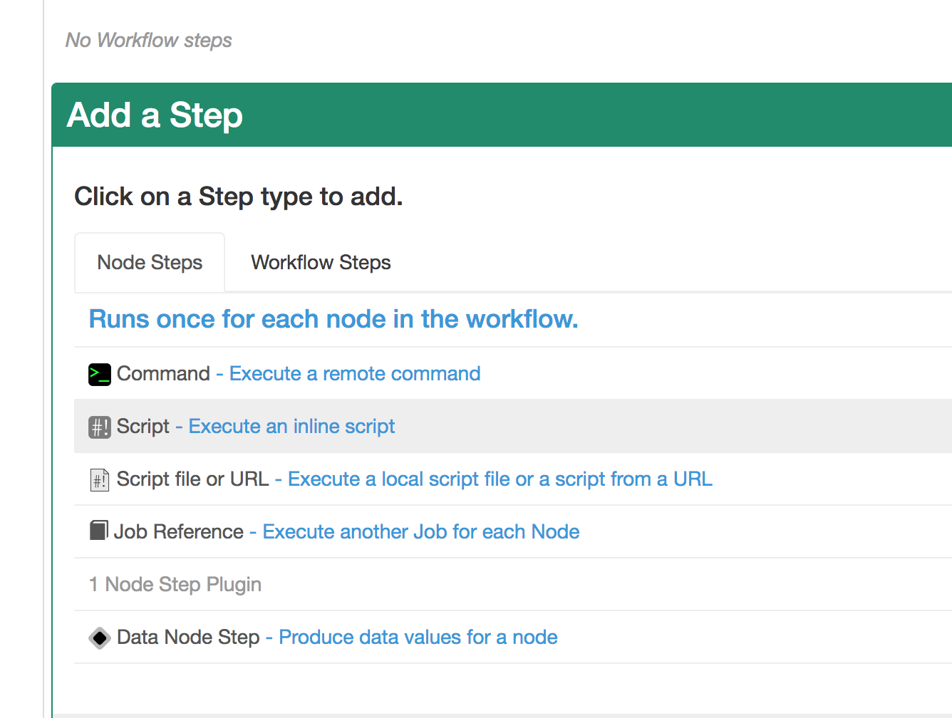 Disabling in line script execution from rundeck instance enhancement