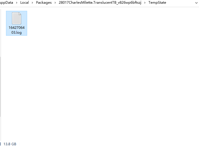 large log file · Issue #529 · TranslucentTB/TranslucentTB · GitHub