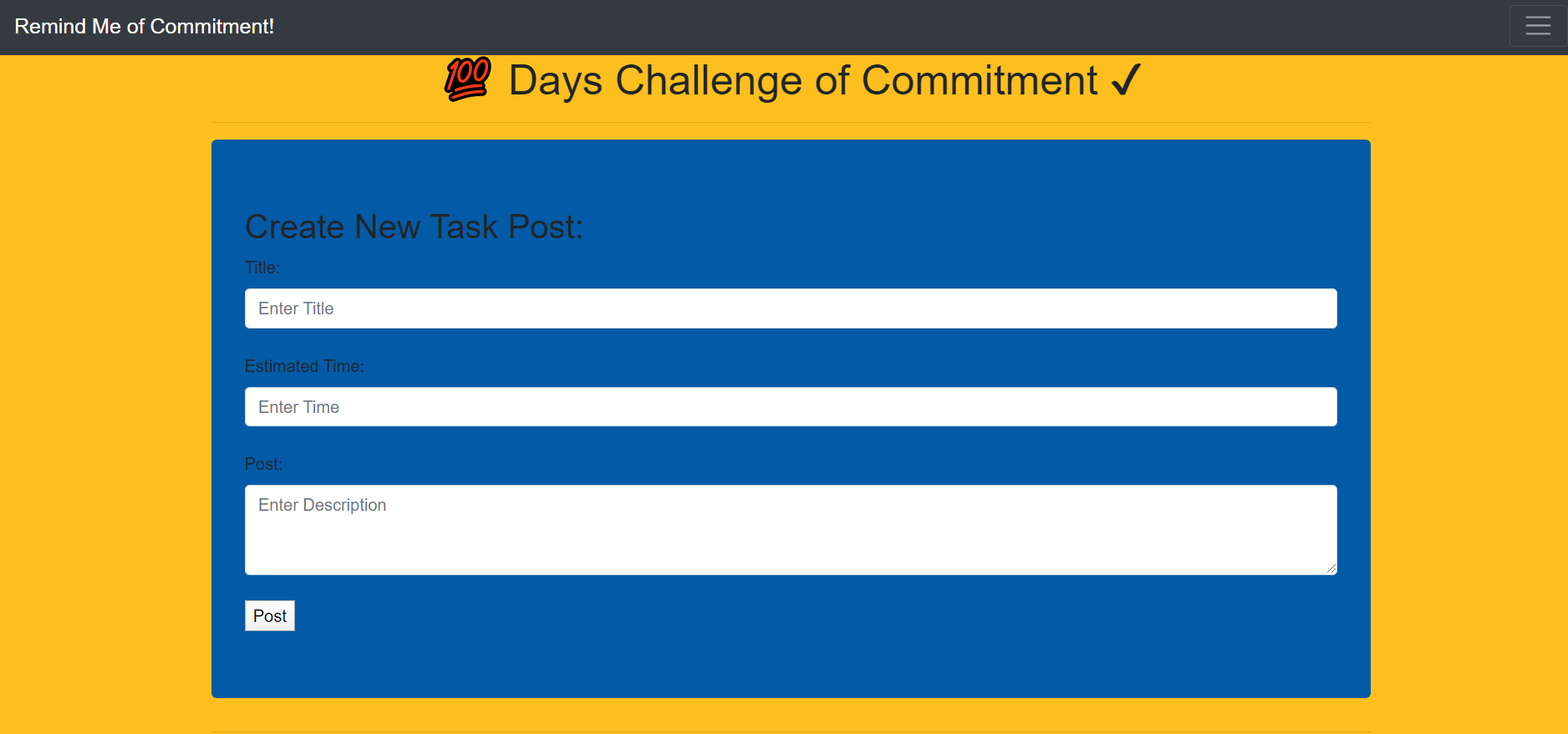 GitHub - OmAshish/100-Days-Challenge-App · GitHub