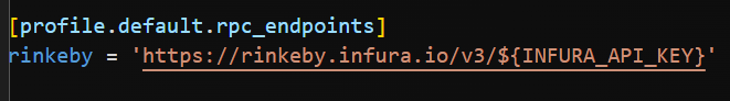 Unable to get env vars to load · Issue #2430 · foundry-rs/foundry · GitHub