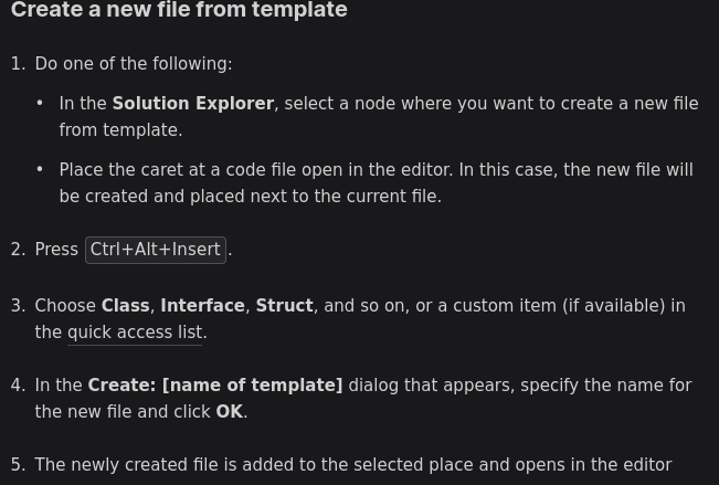 New File Code Outline Automatically put correct file extensions for new file + template ...