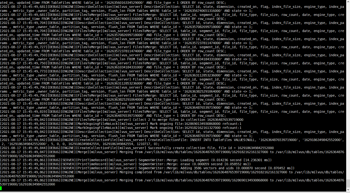 Milvus v1.1.1 Insert slow · Issue #7127 · milvus-io/milvus · GitHub