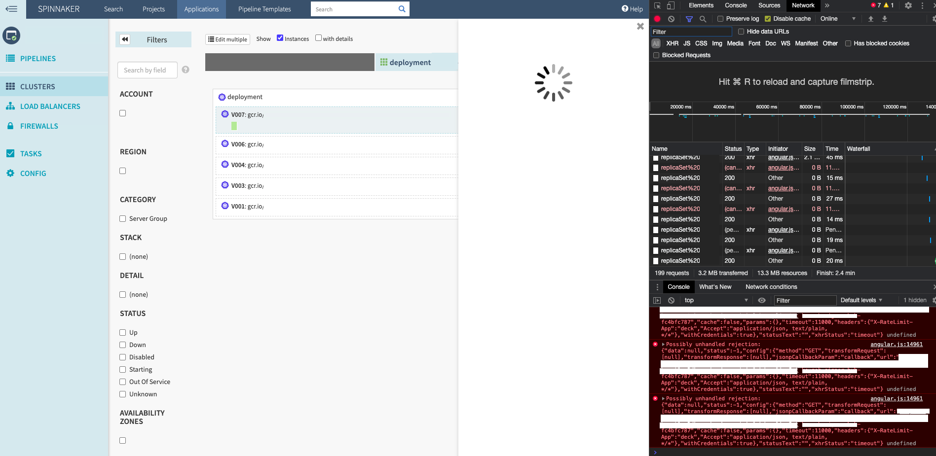 Deck GetManifest request timeouts from 1.24.0 · Issue #6246 · spinnaker ...