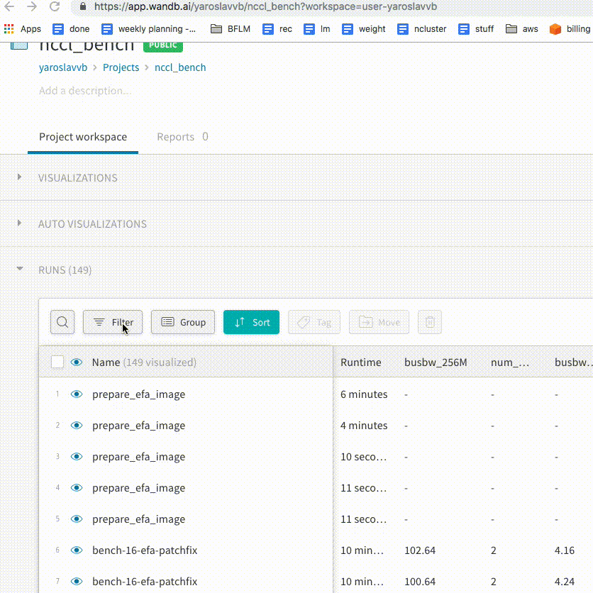 Filtering bug in runs overview · Issue #387 · wandb/wandb · GitHub