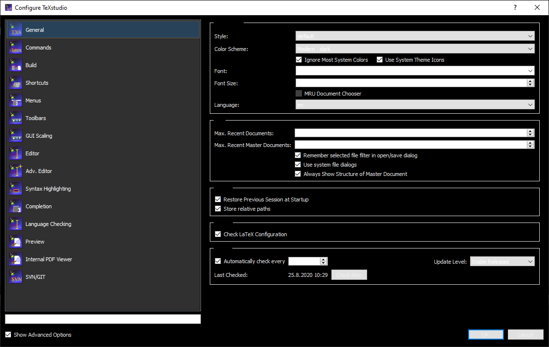 Input fields in settings dialog unreadable with dark mode · Issue #1223 ...