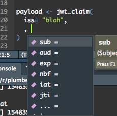 Autocomplete function arguments does not engage after a newline · Issue ...