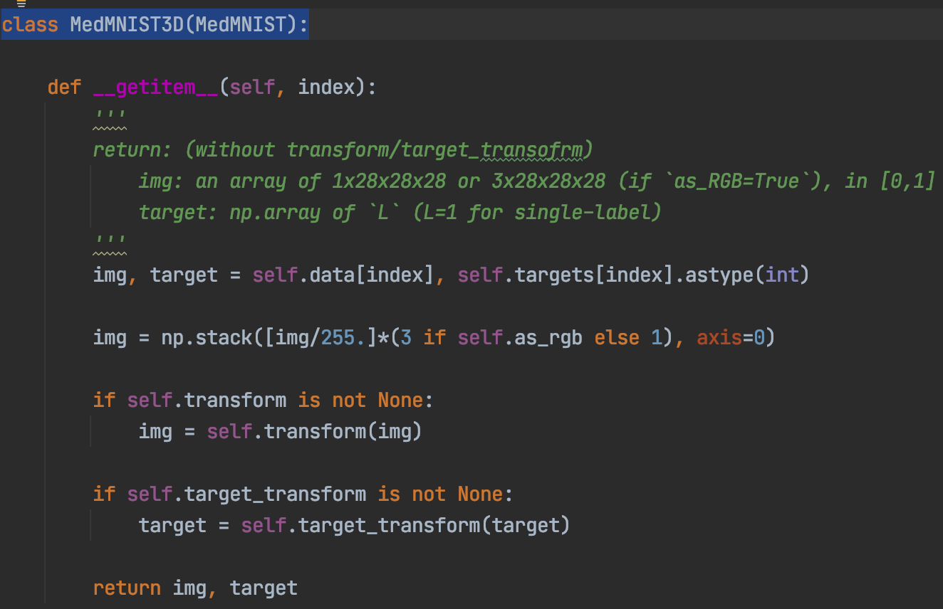 How to transform 3D data such as MedMNIST3D · Issue #145 · microsoft ...