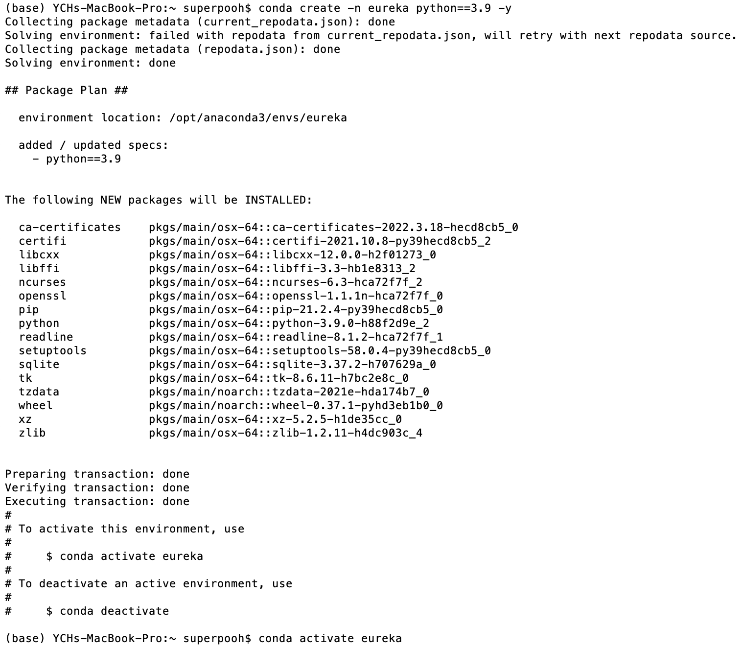Failed to install dependencies · Issue #231 · kevin218/Eureka · GitHub