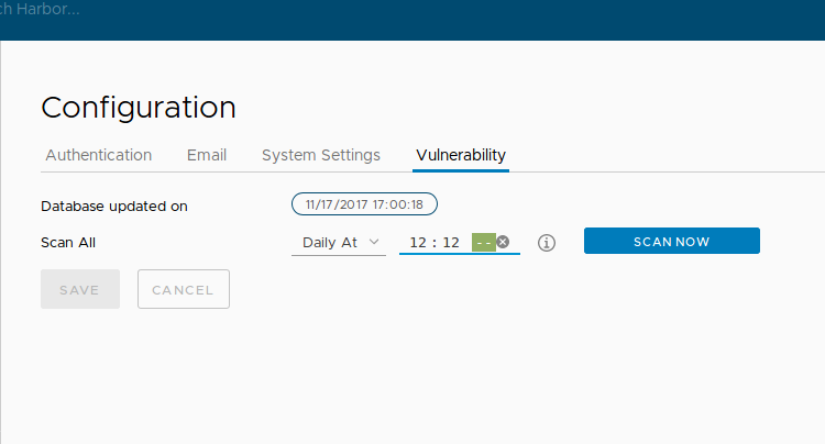 scan schedule time cannot input seconds · Issue #3631 · goharbor/harbor ...