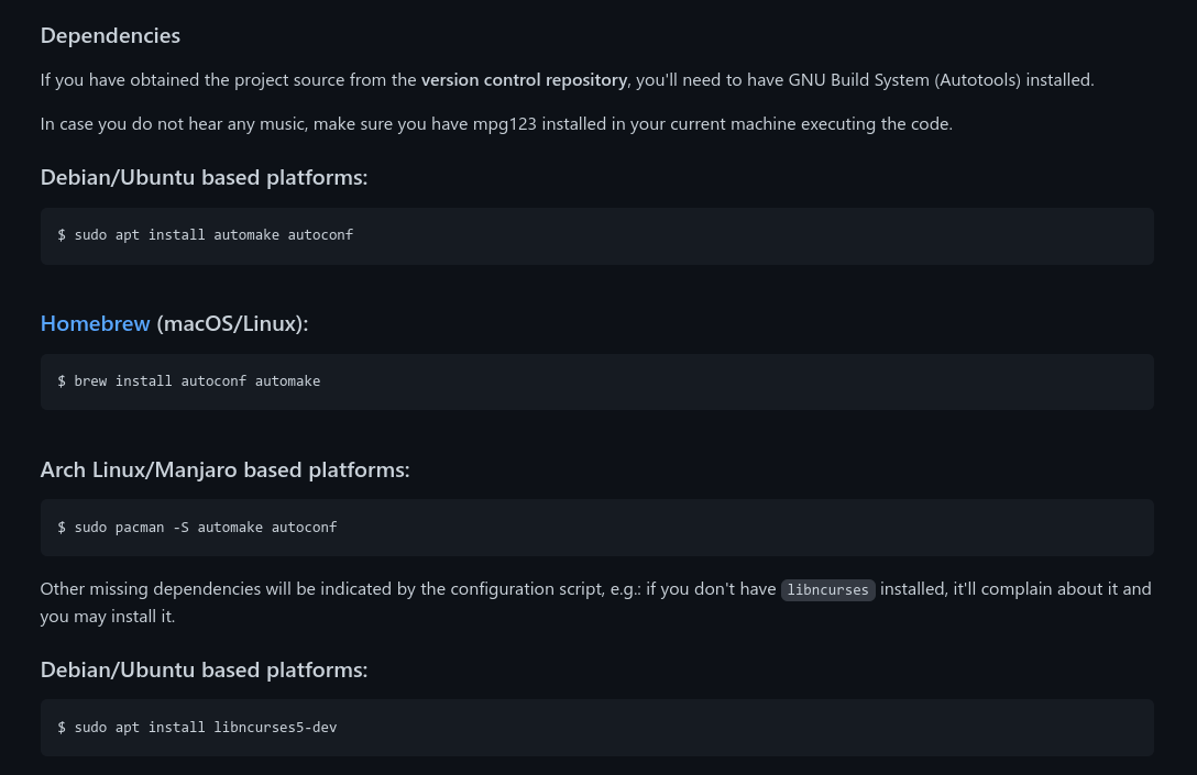 Standardize code blocks in README · Issue #333 · courselab/snaskii21 ...
