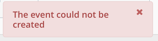Missing conflict checking while creating a new event · Issue #68 ...