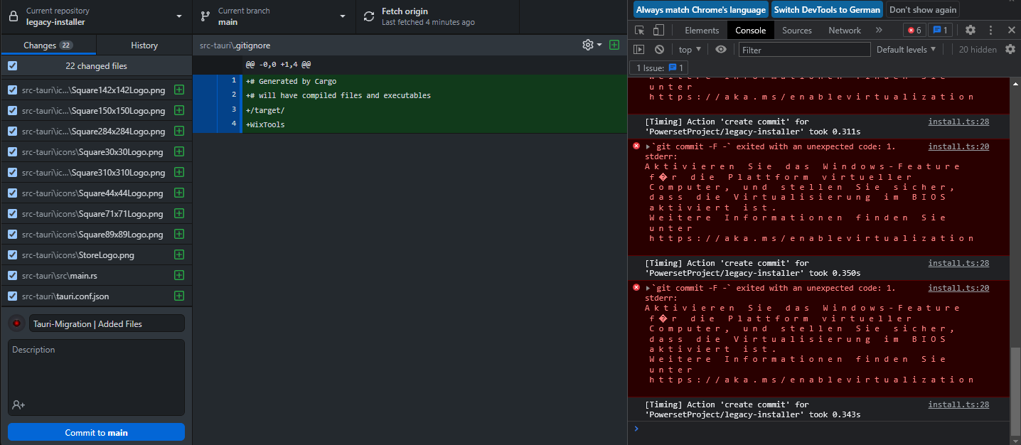 Can't push changes to repo · Issue #14278 · desktop/desktop · GitHub